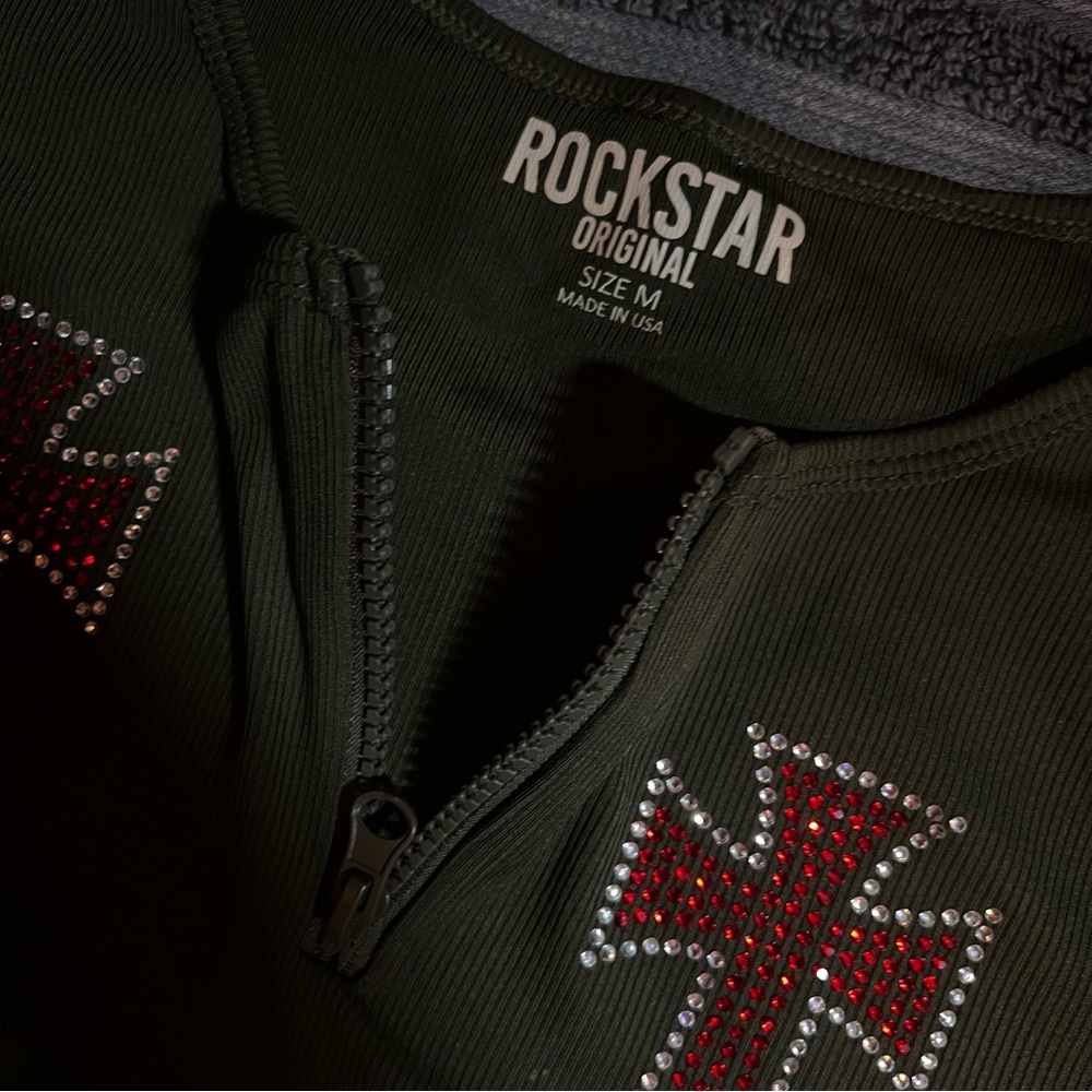 WMNS ROCKSTAR CROP TOP 2 PIECE TRACK SUIT SET - Picture 6 of 6